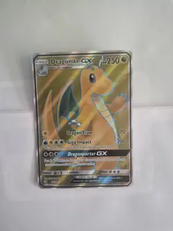The Pokemon Company Dragon Majesty Dragonite GX 67/70 Full Art UR Holo EN 2018 - Image 2