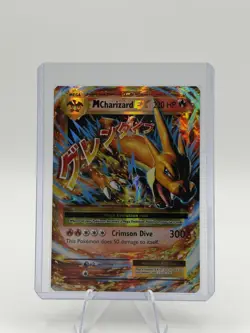 M Charizard EX - 13/108 - Rare Holo EX Holo Evolutions - Pokemon Card - LP - Image 1