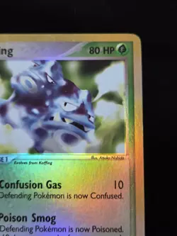Weezing 24/109 Ruby and Sapphire Reverse Holo Pokemon Vintage Tcg E-Reader - Image 4