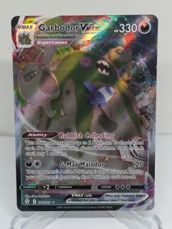 Pokemon TCG Garbodor VMAX Evolving Skies 101/203 Holo Ultra Rare - Image 1