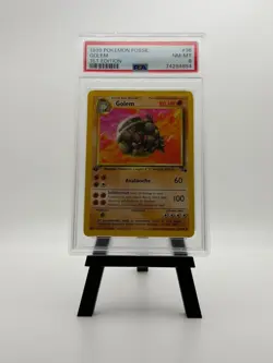 POKEMON GOLEM 1999 FOSSIL 1ST EDITION #36 PSA 8 - Image 1