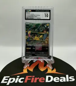 CGC 10 Pikachu 173/165 Illustration Rare Holo SV Scarlet & Violet 151 2023 - Image 5