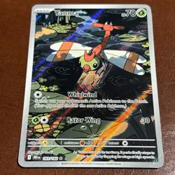 Pokemon TCG Yanma Destined Rivals Full Art Rare Card 183/182 - Image 1