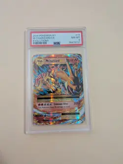 2016 Pokemon M Charizard EX #13/108 Evolutions Holo PSA 8 - Image 1