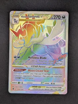 Pokemon TCG Hisuian Samurott VSTAR 197/189 Astral Radiance - Image 1