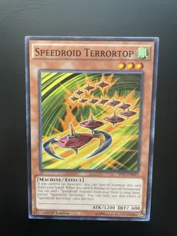 Yugioh Speedroid Terrortop SP17-EN022 Common 1st Edition LP - Image 1