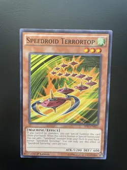 Yugioh Speedroid Terrortop SP17-EN022 Common 1st Edition LP - Image 3