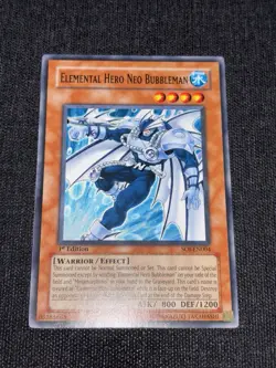 SOI-EN004 ELEMENTAL HERO NEO BUBBLEMAN 1st Edition Yugioh Shadow Of Infinity - Image 1
