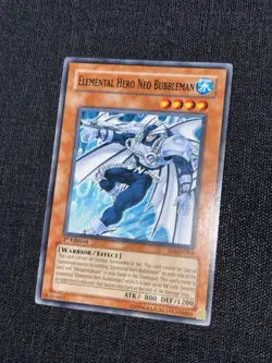 SOI-EN004 ELEMENTAL HERO NEO BUBBLEMAN 1st Edition Yugioh Shadow Of Infinity - Image 3