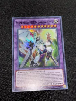 Elementar-Held Kosmo-Neos SAST-EN036 Super Rare EN NM YUGIOH - Image 1