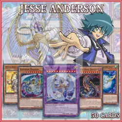 JESSE ANDERSON DECK 50 | Crystal Beacon Blessing Raigeki Promise Seer YuGiOh🔥 - Image 1