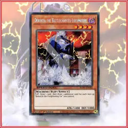 YuGiOh DEKOICHI THE BATTLECHANTED LOCOMOTIVE | SGX1 Secret Rare 1st Edition🔥 - Image 1