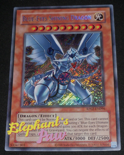 Yugioh - Blue Eyes Shining Dragon RARA SEGRETA - RP02-EN096 - Image 1