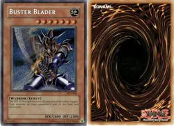 Yu-Gi-Oh Buster Blader BPT-008 Secret Rare Limited Edition VLP Vintage - Image 1