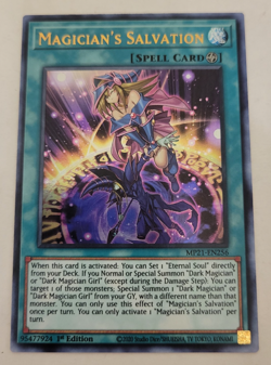 Yu-Gi-Oh Magician's Salvation Ultra Rare 1st Edition MP21-EN256 Nm - Image 1