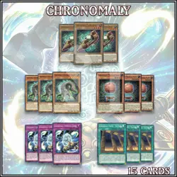 CHRONOMALY DECK 15 Tuspa Rocket Acambaro Glyph Trilithon Magella Globe YuGiOh🔥 - Image 1