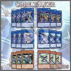 CODE TALKER DECK 18 | Inverted Gadget Excode Micro Coder Shootingcode YuGiOh - Image 2