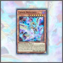 YuGiOh CHAOS NEPHTHYS | ULTRA RARE | 1ST EDITION 💎 - Image 1