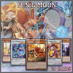 SUN & MOON DECK 21 | Ascator Dawnwalker Fire Ant Supay Duskwalker Oracle YuGiOh - Image 1