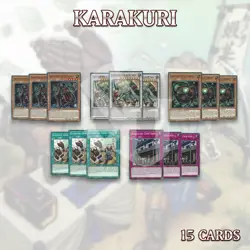 KARAKURI DECK 15 | Bureibu Kunamzan Shirokunishi Gama Oil Cash Inn YuGiOh🔥 - Image 1