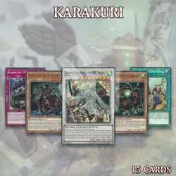 KARAKURI DECK 15 | Bureibu Kunamzan Shirokunishi Gama Oil Cash Inn YuGiOh🔥 - Image 2