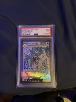 Pokemon 2023 SVI En Gyarados EX Card 225/198 Scarlet & Violet Ultra Rare PSA 9 - Image 1