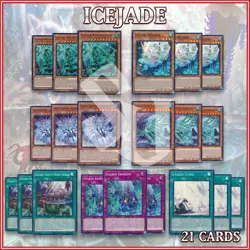 ICEJADE 21 DECK | Kosmochlor Aegirine Creation MP23 DIFO BACH POTE YuGiOh - Image 1