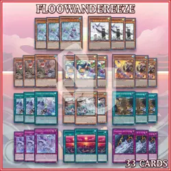 FLOOWANDEREEZE DECk 33 | Toccan Dreaming Town Snowl Empen Stri Eglen YuGiOh - Image 1