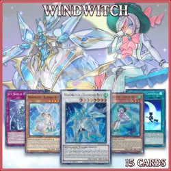 WINDWITCH DECK 15 | Diamond Bell Freeze Chimes Blizzard Refrain YuGiOh🔥 - Image 1
