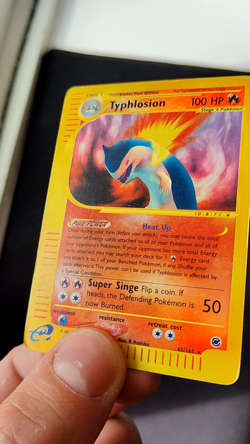 Typhlosion - 65/165 - Expedition Reverse Holo Rare - Pokemon Card - MP - Image 2