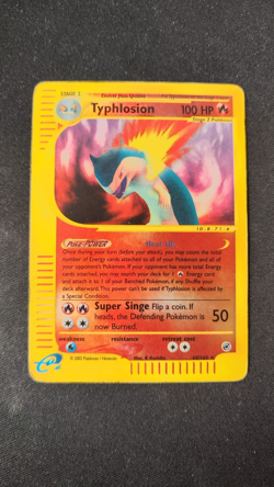 Typhlosion - 65/165 - Expedition Reverse Holo Rare - Pokemon Card - MP - Image 3