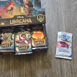 Disney Lorcana TCG Whispers in the Well Booster Box OPENED - 12 Packs English - Image 2
