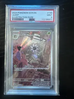Pokemon 2024 SCR En-Stellar Crown Illustration Rare #145/142 Lileep PSA 9 - Image 1