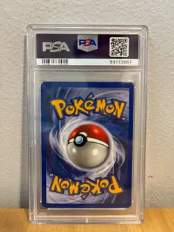 1999 Pokemon Base Set Blastoise Holo No Stage Error 2/102 PSA 6 Misprint - Image 3