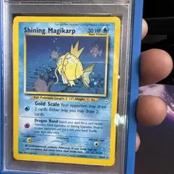 Pokemon TCG Shining Magikarp Neo Revelation Holo Card 66/64 PSA 7 - Image 2