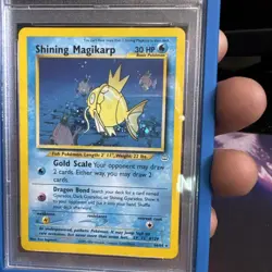 Pokemon TCG Shining Magikarp Neo Revelation Holo Card 66/64 PSA 7 - Image 3
