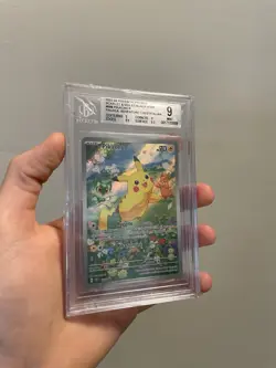 Pokemon Pikachu SVP 088 Promo ITA Gradata BGS 9 Mint Avventura a Paldea PSA - Image 2