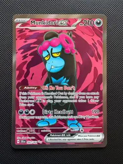 Munkidori ex 083/064 Ultra Rare Shrouded Fable Pokemon TCG NM - Image 1