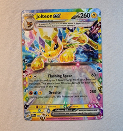 Jolteon Ex 030/131 Double Rare Holo Pokemon Prismatic Evolutions - NM - Image 1