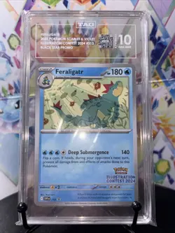 TAG 10 Feraligatr Illustration Contest 2024 SV Promo #213 English Regular - Image 1