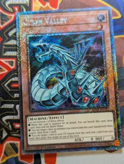 Cyber Valley RA03-EN192 Platinum Secret Rare 1st Edition YuGiOh TCG Card NM - Image 1