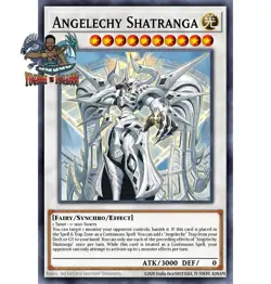 Yugioh! 1x Angelechy Shatranga CORI-EN090 Ultra Rare 1st Ed NM - Image 1