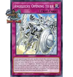 Yugioh! 1x Angelechy Opening to e4 CORI-EN096 Ultra Rare 1st Ed NM - Image 1