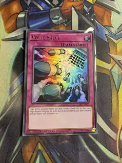Yugioh! Volle Salve Ultra Rare - LART-DE075 Limitierte Auflage Lost Art Deutsch - Image 1