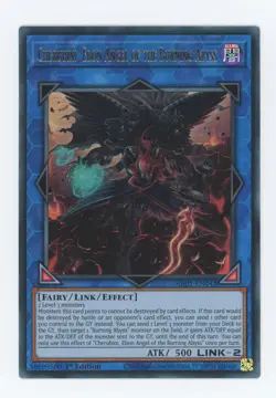 Yugioh RA01-EN042 - Cherubini, Ebon Angel of the Burning Abyss (UR) - Ultra Rare - Image 1