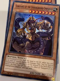 Yugioh - Vanguard Of The Underground Emperor - POTE-EN081 - Common - 1st Edition - Image 1