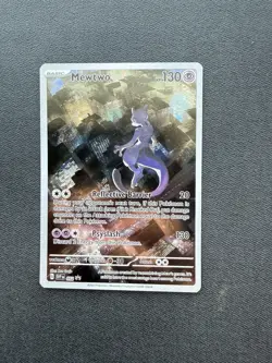 Mewtwo Black Star 052 Promo SVP052 151 English Pokemon TCG NM🔥 - Image 1
