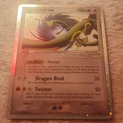 Pokemon TCG Rayquaza ex Nintendo 039 Holo Rare English 2006 100 HP - Image 3