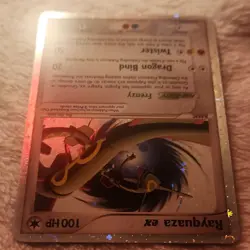 Pokemon TCG Rayquaza ex Nintendo 039 Holo Rare English 2006 100 HP - Image 4