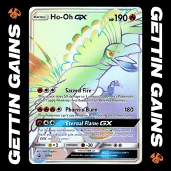 Ho-Oh GX - SM80 - Black Star Promo - Pokemon Card - NM/M - Image 1
